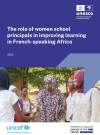 The role of women school principals in improving learning in French-speaking Africa